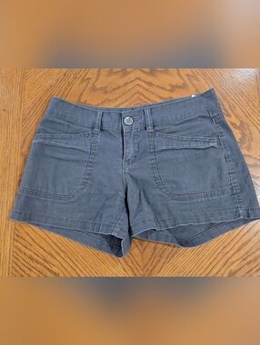 Unionbay Women's Black Casual Cotton Shorts